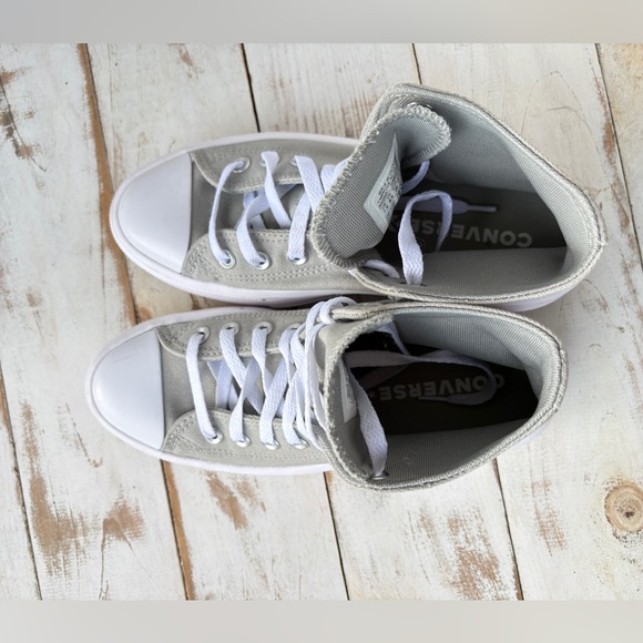 CONVERSE Women's Chuck Taylor All Star Move Hi Platform Sneakers sage 7.5 NWOT - Picture 12 of 16